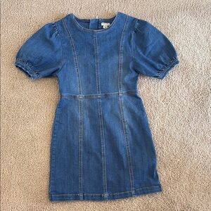 Habitual Kids Stylish Blue Denim Kids Dress